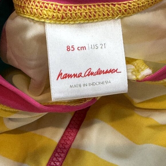 Hanna Andersson 90's Vibes Rashguard Suit 2T - Picture 2 of 8